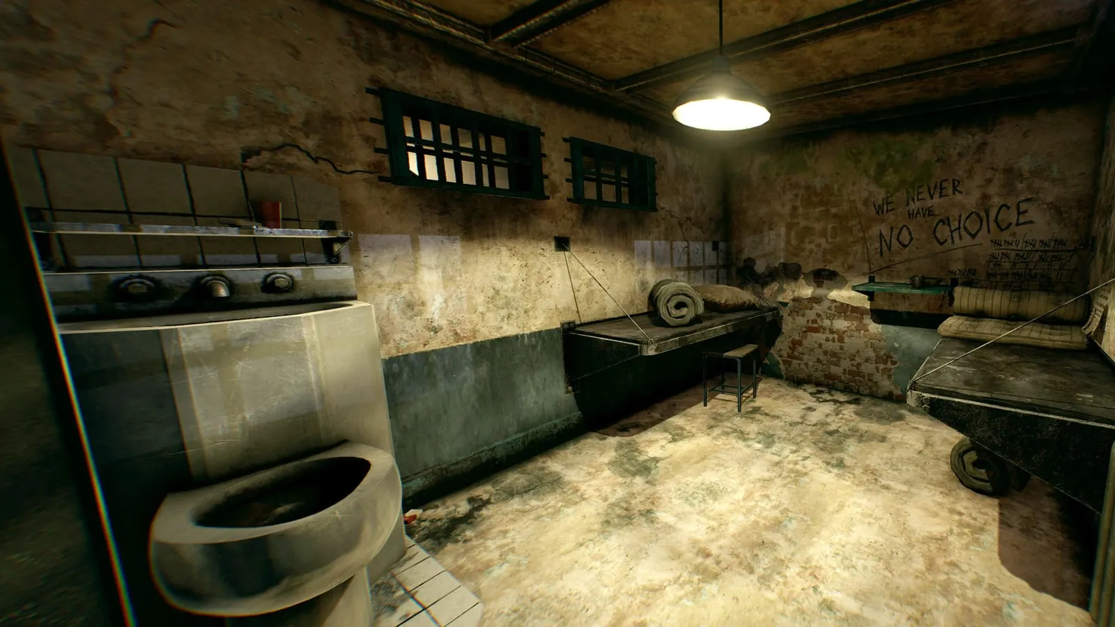 Spielszene aus The Prison VR, Bild 1