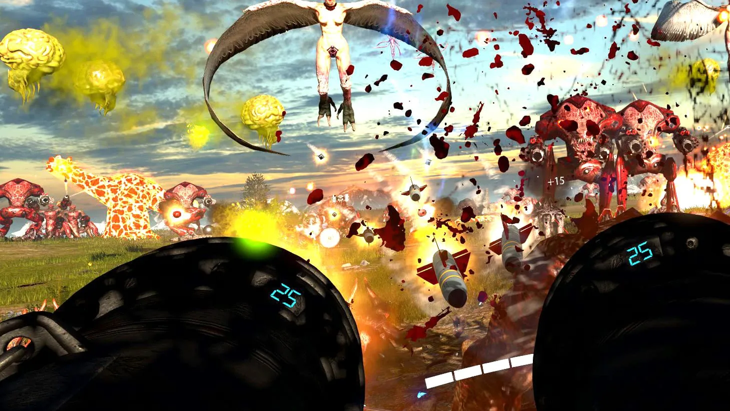 Кадр из игры Serious Sam VR: The Last Hope, 2